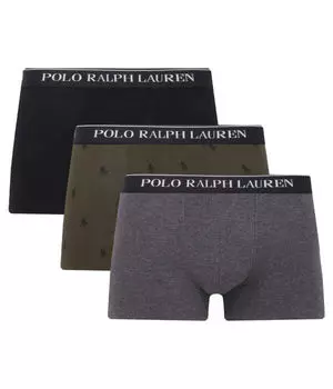 Трусы 3 шт. Polo Ralph Lauren, черный