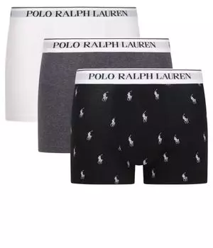 Трусы 3 шт. Polo Ralph Lauren, черный