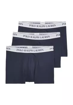 Трусы, 3 шт., пояс с логотипом, мужские POLO RALPH LAUREN, цвет Nvywht