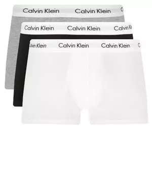 Трусы 3 шт. Slim fit Calvin Klein Underwear, белый