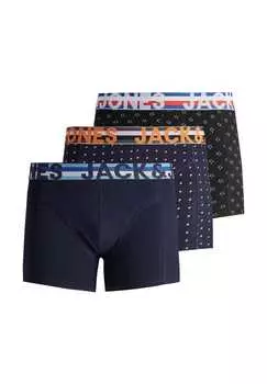 Трусы 3 шт. трусы шорты jachenrik Jack & Jones, синий