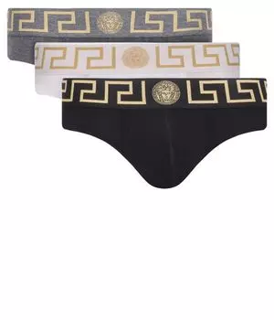 Трусы 3 шт. Versace, черный