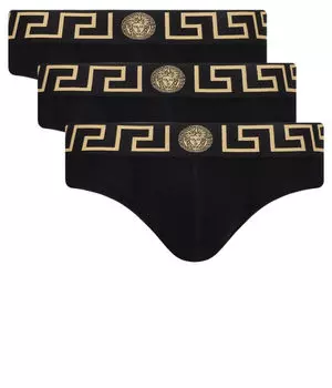 Трусы 3 шт. Versace, черный
