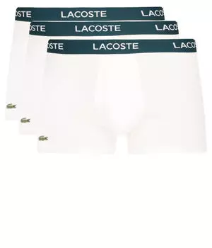 Трусы 3 шт. в упаковке Lacoste, белый