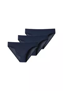 Трусы 3ER PACK INVISIBLE Schiesser, темно-синий