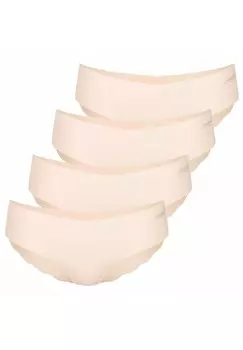 Трусы 4 PACK HIPSTER SOFT LEICHT UNSICHTBAR SAUMLOS Sloggi, кремовый