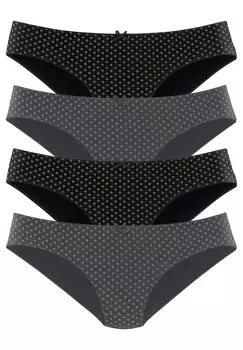 Трусы 4 PACK s.Oliver, черный