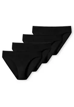 Трусы 4 PACK Schiesser, черный