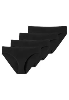 Трусы 4 PACK Schiesser, черный