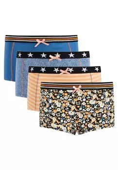 Трусы 4 PACK WE Fashion, цвет dark blue