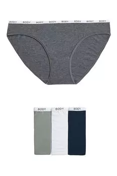 Трусы - 4 пары Marks & Spencer, серый