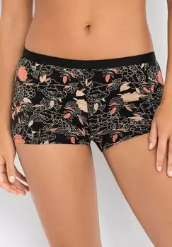 Трусы 4ER PACK bonprix, черный