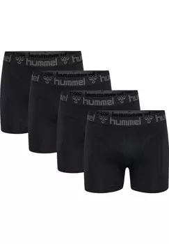 Трусы 4PACK Hummel, черный