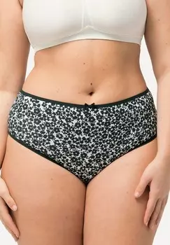 Трусы 5 PACK DITSY FLORAL Ulla Popken, черный