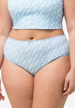 Трусы 5 PACK GEOMETRIC PRINT Ulla Popken, темно-синий