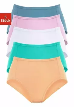 Трусы 5 PACK LASCANA, белый