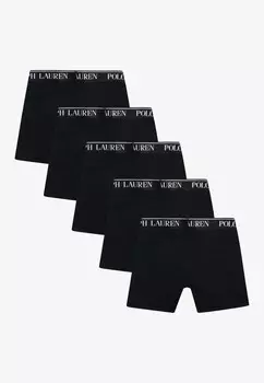 Трусы 5 PACK Ralph Lauren, черный