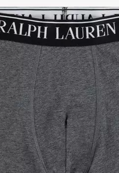 Трусы 5 PACK Ralph Lauren, светло-серый/черный