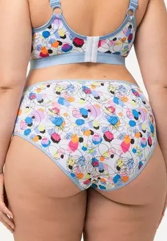 Трусы 5 PACK Ulla Popken, светло-голубой