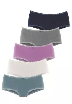 Трусы 5 PACK Vivance, антрацит