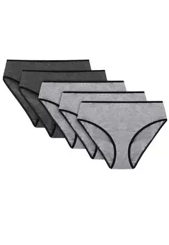 Трусы 5-PACK Vivisence, светло-серый