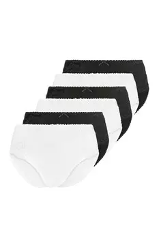 Трусы 6 PACK LASCANA, черный