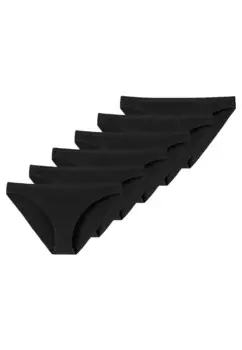Трусы 6 PACK Schiesser, черный