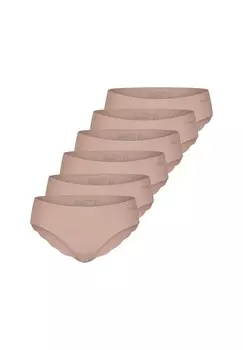 Трусы 6 PACK Sloggi, цвет Nude