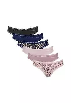 Трусы 6 шт. в упаковке - go crush mini c6p трусы стрейч хлопок Sloggi, мультиколор