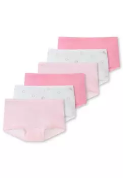 Трусы 6ER PACK Schiesser, цвет wei/rosa-912