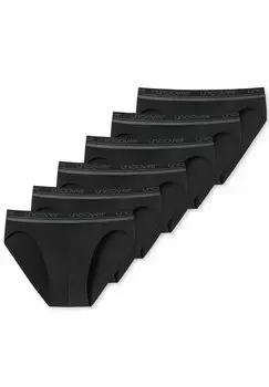 Трусы 6ER PACK uncover by Schiesser, черный