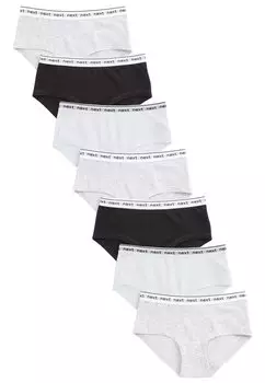 Трусы 7 PACK HIPSTER Next, цвет grey
