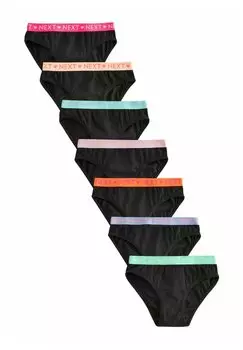Трусы 7 PACK Next, цвет black