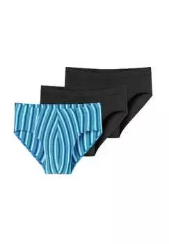 Трусы 95/5 Essentials 3 шт. в упаковке Schiesser, цвет 921 sortiert 10