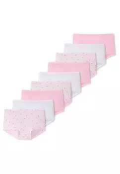 Трусы 9 PACK Schiesser, цвет wei/rosa/grey