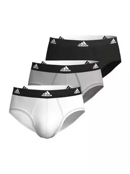 Трусы adidas Slip Active Flex Cotton, цвет schwarz, wei, grau