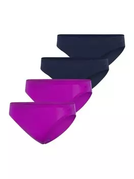 Трусы adidas Slip Sport Active Light Flex Packaged Panties, цвет lila, dunkelblau