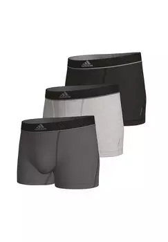 Трусы Adidas Sportswear Retro Short/Pant Active Micro Flex Eco, цвет Grau/Hellgrau/Schwarz