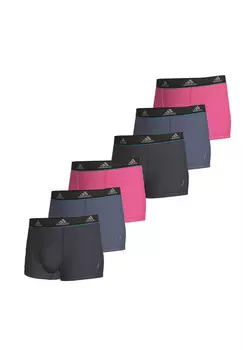 Трусы Adidas Sportswear Retro Short/Pant Active Micro Mesh, цвет Pink/Dunkelgrau/Schwarz