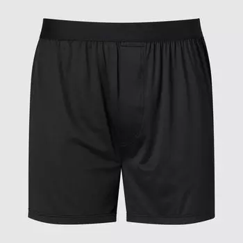 Трусы Airism (открытие спереди) UNIQLO, черный