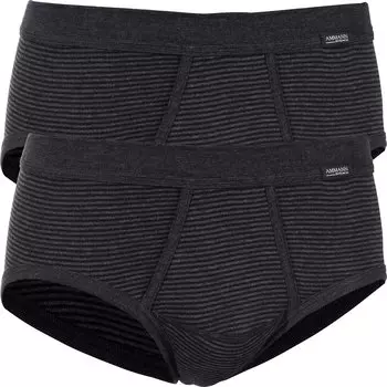 Трусы Ammann 2er Pack, антрацит