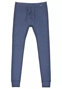 Трусы Ammann Lange Unterhose Jeans Feinripp, синий