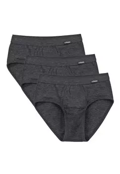 Трусы Ammann/Unterhose Jeans Feinripp, антрацит