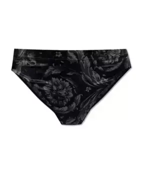 Трусы барокко Versace, черный