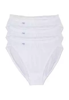 Трусы Basic+ с узким поясом 3 шт. в упаковке Sloggi, белый