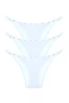 Трусы - Белый - Однотонный Newlilla, белый