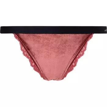 Трусы бикини Pepe Jeans Velvet, красный