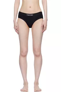 Трусы Black Modal Signature Boy Shorts TOM FORD