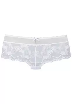 Трусы бойшортс LASCANA, белый