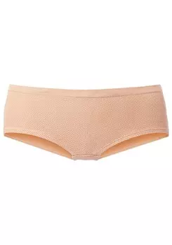 Трусы бойшортс LASCANA, бежевый
